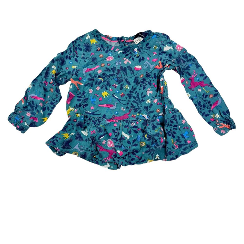Joules Woodland Blouse Shirt, Size 2